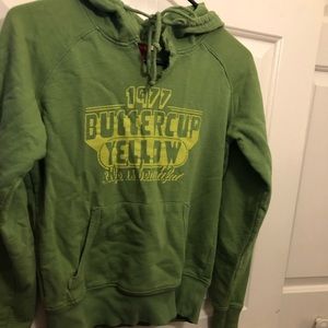 Vintage Buttercup Yellow hoodie